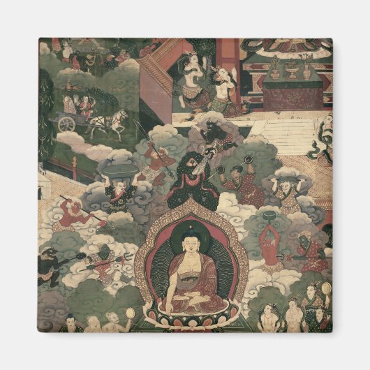 Het leven van Boeddha Sakymuni Magneet (Voorkant)