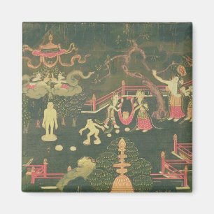 Het leven van Boeddha Shakyamuni Magneet
