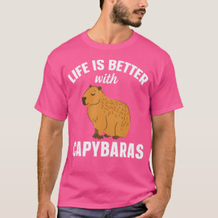 Het leven van Capybara is beter met Capybaras T-shirt