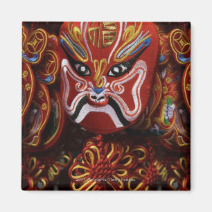 Het leven van Chinese maskerdecoratie Magneet