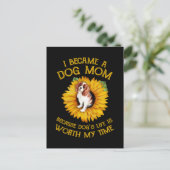 Het leven van Cocker Sunflower Dog is de moeite va Briefkaart (Staand voorkant)