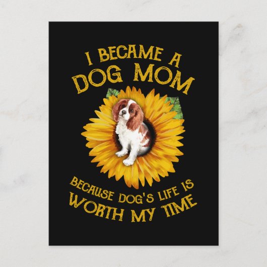 Het leven van Cocker Sunflower Dog is de moeite va Briefkaart (Voorkant)