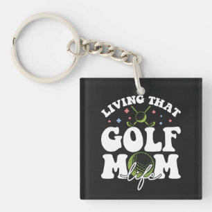 Het leven van dat Golf Mam Leven, Sport Golf die v Sleutelhanger