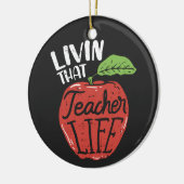 Het leven van dat leraar Leven Hoofd van de School Keramisch Ornament (Links)