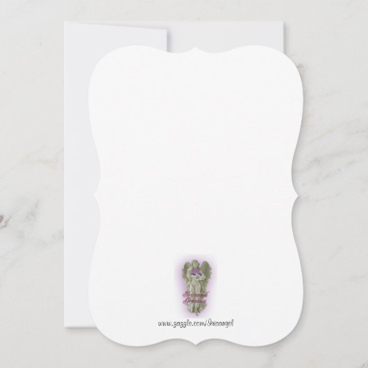 Het leven van de amaryllis kaart (Achterkant)