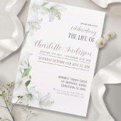 Het leven van de begrafenis vieren kaart