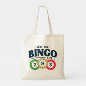 Het leven van de bingo tote bag (Achterkant)