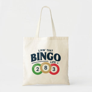 Het leven van de bingo tote bag