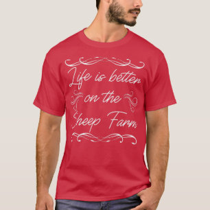 Het leven van de biologische landbouwers in de sch t-shirt