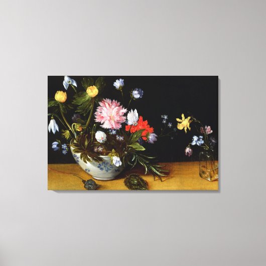 Het leven van de bloemen canvas afdruk (Voorkant)