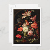 Het leven van de Bloemen op een Ledge Briefkaart (Voorkant / Achterkant)