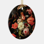 Het leven van de Bloemen op een Ledge Keramisch Ornament (Rechts)