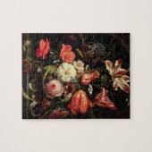 Het leven van de Bloemen op een Ledge Legpuzzel (Horizontaal)