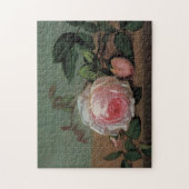 Het leven van de Bloemen op een Ledge Legpuzzel (Verticaal)