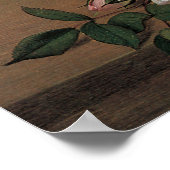 Het leven van de Bloemen op een Ledge Poster (Hoek)