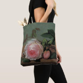 Het leven van de Bloemen op een Ledge Tote Bag (Dichtbij)