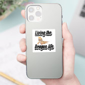Het leven van de draak sticker (Telefoon)