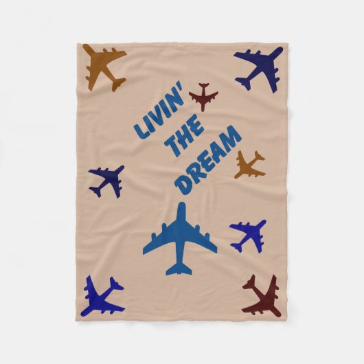 Het leven van de Dream Fleece Blanket Deken (Voorkant)