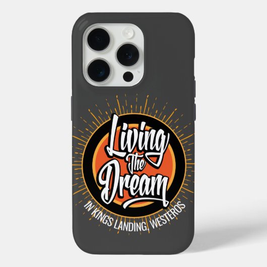 Het leven van de Dream Hoesje-Mate iPhone Case Cas (Achterkant)