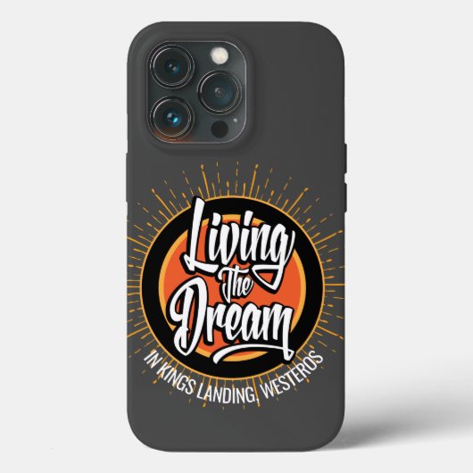 Het leven van de Dream Hoesje-Mate iPhone Case Cas (Achterkant)