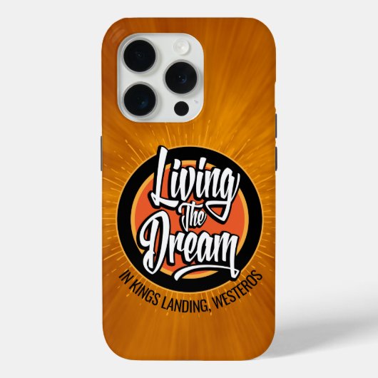 Het leven van de Dream Hoesje-Mate iPhone Case Cas (Achterkant)