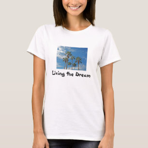 Het leven van de Dream Palm Trees en de Blue Sky F T-shirt