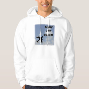 Het leven van de dromen verborgen wolken hoodie