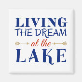 Het leven van de droom bij het meer magneet (Voorkant)