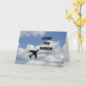 Het leven van de droom horizontale Kaart (Gele Bloem)