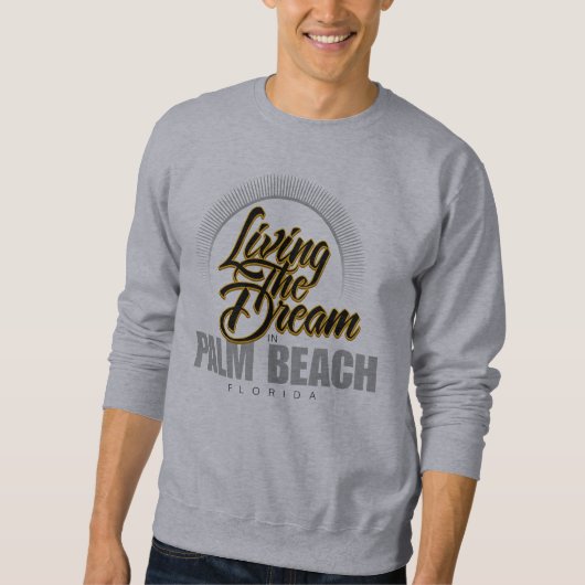 Het leven van de droom in Palm Beach Trui (Voorkant)