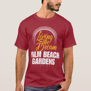 Het leven van de droom in Palm Beach Tudens T-shirt