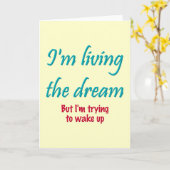 Het leven van de droom kaart (Gele Bloem)