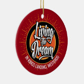 Het leven van de droom keramisch ornament (Rechts)