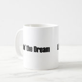 Het leven van de droom koffiemok (Voorkant links)