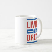 Het leven van de droom koffiemok (Voorkant rechts)