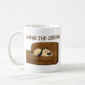Het leven van de droom koffiemok (Links)