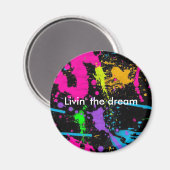 Het leven van de droom magneet (Voorkant / Achterkant)