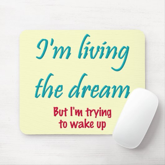 Het leven van de droom muismat (Met muis)