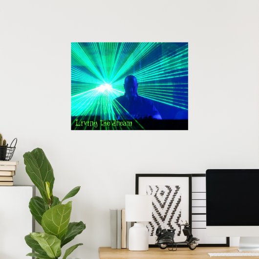 Het leven van de droom - poster (Thuiskantoor)