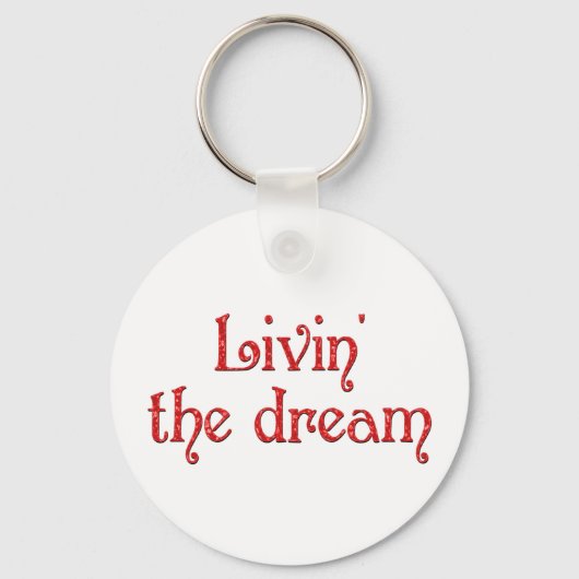 Het leven van de droom sleutelhanger (Voorkant)