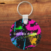 Het leven van de droom sleutelhanger (Voorkant)