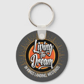 Het leven van de droom sleutelhanger (Voorkant)