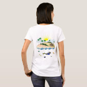 Het leven van de droom voor dames t-shirt (Achterkant volledig)