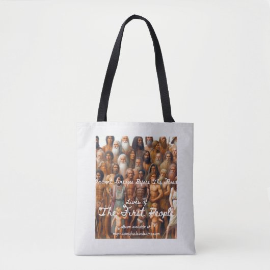 Het leven van de eerste mensen Mok Tote Bag (Voorkant)