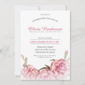 Het leven van de Floral Funeral Kaart (Voorkant)