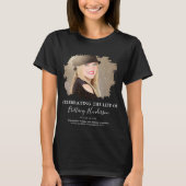 Het leven van de | Foto Memorial T-shirt (Voorkant)