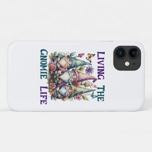 Het leven van de gnoom Case-Mate iPhone case (Achterkant (horizontaal))
