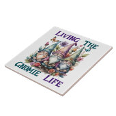 Het leven van de gnoom tegeltje (Zijkant)