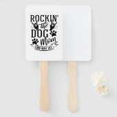 Het leven van de hond en tante Rockin Handwaaier (Voorkant en achterkant)