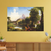 Het leven van de jeugd door Thomas Cole Canvas Afdruk (Insitu (Woonkamer))